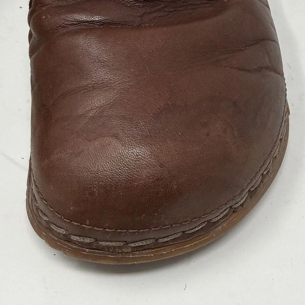 Otz Troop Chukka Boots Mens 9 Brown Leather Minimalist Hipster Water Resistant